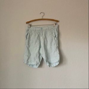 Onia Men’s Shorts Mint Green Casual Dress